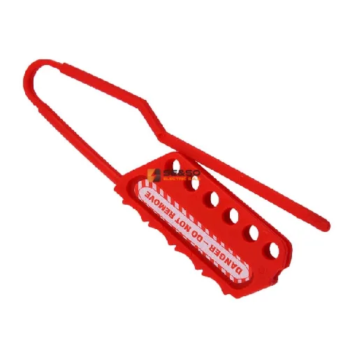 Porta candado dieléctrico para bloqueo (aldaba)