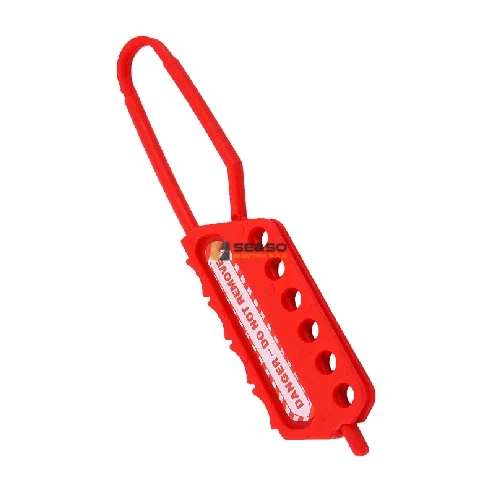 Porta candado dieléctrico para bloqueo (aldaba)